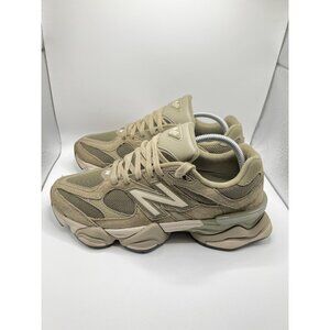 New Balance Tan Beige Mesh Suede Sneakers